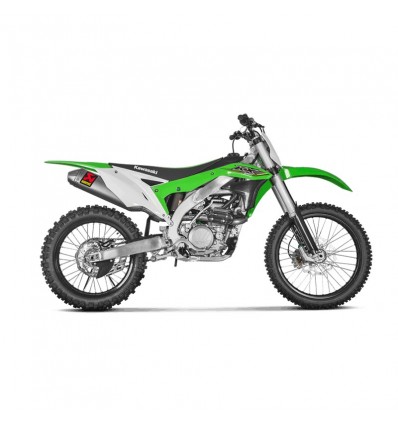 Marmitta Akrapovic Titanio linea Racing non omologata per Kawasaki KX450F 2016 Marmitta Akrapovic Titanio linea Racing non omologata per Kawasaki KX450F 2016