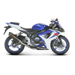 Marmitta Akrapovic Slip On Carbonio omologata per Suzuki GSX-R600/750 06-07 Marmitta Akrapovic Slip On Carbonio omologata per Suzuki GSX-R600/750 06-07