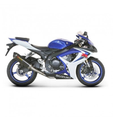 Marmitta Akrapovic Slip On Carbonio omologata per Suzuki GSX-R600/750 06-07 Marmitta Akrapovic Slip On Carbonio omologata per Suzuki GSX-R600/750 06-07