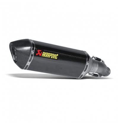 Marmitta Akrapovic Slip On Carbonio omologata per Suzuki GSX-R600/750 11-16