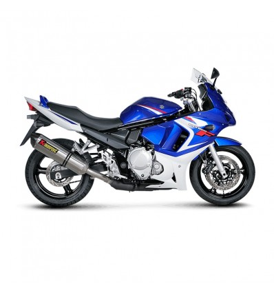 Marmitta Akrapovic Slip On Titanio omologata per Suzuki GSF650 Bandit 07-08 e GSF1250 Bandit 07-15 Marmitta Akrapovic Slip On Titanio omologata per Suzuki GSF650 Bandit 07-08 e GSF1250 Bandit 07-15