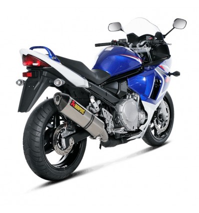 Marmitta Akrapovic Slip On Titanio omologata per Suzuki GSF650 Bandit 07-08 e GSF1250 Bandit 07-15 Marmitta Akrapovic Slip On Titanio omologata per Suzuki GSF650 Bandit 07-08 e GSF1250 Bandit 07-15