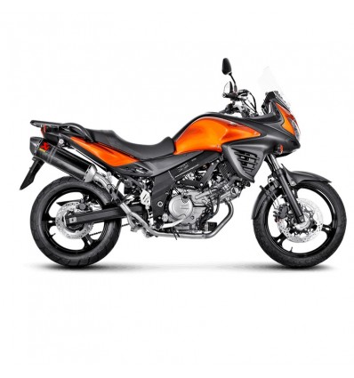 Marmitta Akrapovic Slip On Carbonio omologata per Suzuki V-STROM 650 04-16 Marmitta Akrapovic Slip On Carbonio omologata per Suzuki V-STROM 650 04-16