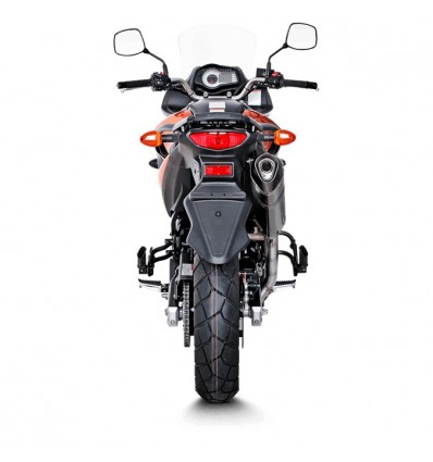 Marmitta Akrapovic Slip On Carbonio omologata per Suzuki V-STROM 650 04-16 Marmitta Akrapovic Slip On Carbonio omologata per Suzuki V-STROM 650 04-16