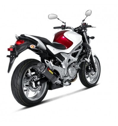 Marmitta Akrapovic Slip On Carbonio omologata per Suzuki Gladius 09-15 Marmitta Akrapovic Slip On Carbonio omologata per Suzuki Gladius 09-15