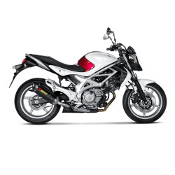 Marmitta Akrapovic Slip On Carbonio omologata per Suzuki Gladius 09-15 Marmitta Akrapovic Slip On Carbonio omologata per Suzuki Gladius 09-15