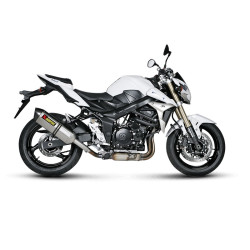 Marmitta Akrapovic Slip On Titanio omologata per Suzuki GSR750 11-16 e GSX-S750 15-16 Marmitta Akrapovic Slip On Titanio omologata per Suzuki GSR750 11-16 e GSX-S750 15-16