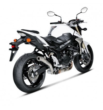 Marmitta Akrapovic Slip On Megaphone Titanio non omologata per Suzuki GSR750 11-16 e GSX-S750 15-16 Marmitta Akrapovic Slip On Megaphone Titanio non omologata per Suzuki GSR750 11-16 e GSX-S750 15-16