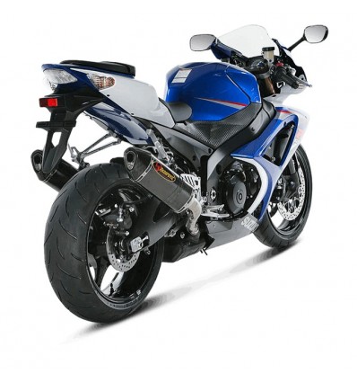 Coppia di marmitte Akrapovic Slip On Carbonio omologate per Suzuki GSX-R1000 07-08 Coppia di marmitte Akrapovic Slip On Carbonio omologate per Suzuki GSX-R1000 07-08