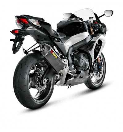 Marmitta Akrapovic Carbonio linea Racing non omologata per Suzuki GSX-R1000 09-11 Marmitta Akrapovic Carbonio linea Racing non omologata per Suzuki GSX-R1000 09-11