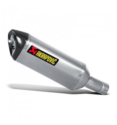 Marmitta Akrapovic Slip On Titanio omologata per Suzuki GSX-R1000 12-16