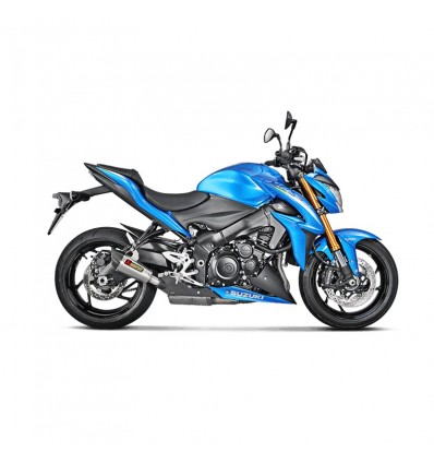 Marmitta Akrapovic Slip On Titanio omologata per Suzuki GSX-S1000/F 15-16 Marmitta Akrapovic Slip On Titanio omologata per Suzuki GSX-S1000/F 15-16