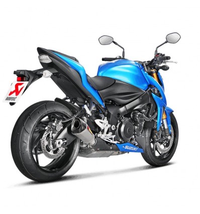 Marmitta Akrapovic Slip On Titanio omologata per Suzuki GSX-S1000/F 15-16 Marmitta Akrapovic Slip On Titanio omologata per Suzuki GSX-S1000/F 15-16