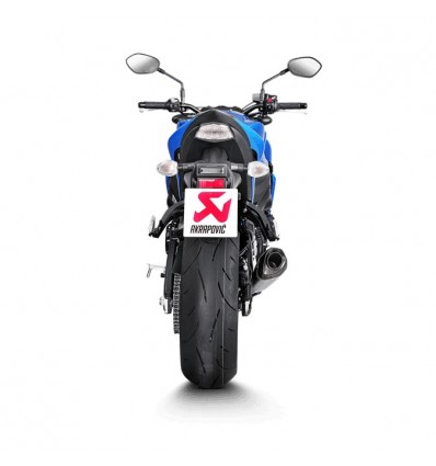 Marmitta Akrapovic Slip On Titanio omologata per Suzuki GSX-S1000/F 15-16 Marmitta Akrapovic Slip On Titanio omologata per Suzuki GSX-S1000/F 15-16