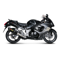 Coppia di marmitte Akrapovic Slip On Carbonio omologate per Suzuki GSX-R 1300 Hayabusa 08-16 Coppia di marmitte Akrapovic Slip On Carbonio omologate per Suzuki GSX-R 1300 Hayabusa 08-16