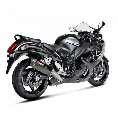 Marmitta Akrapovic Carbonio linea Racing omologata per Suzuki GSX-R 1300 Hayabusa 08-16 Marmitta Akrapovic Carbonio linea Racing omologata per Suzuki GSX-R 1300 Hayabusa 08-16