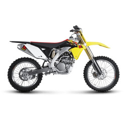 Marmitta Akrapovic Slip On 112 DB Titanio non omologata per Suzuki RM-Z 250 10-16 Marmitta Akrapovic Slip On 112 DB Titanio non omologata per Suzuki RM-Z 250 10-16