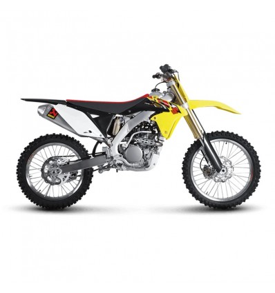 Marmitta Akrapovic Slip On 112 DB Titanio non omologata per Suzuki RM-Z 250 10-16 Marmitta Akrapovic Slip On 112 DB Titanio non omologata per Suzuki RM-Z 250 10-16