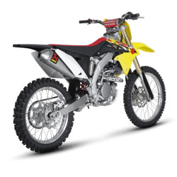 Marmitta Akrapovic Slip On 112 DB Titanio non omologata per Suzuki RM-Z 250 10-16 Marmitta Akrapovic Slip On 112 DB Titanio non omologata per Suzuki RM-Z 250 10-16