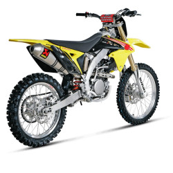 Marmitta Akrapovic Slip On Titanio non omologata per Suzuki RM-Z 250 Enduro 10-14 Marmitta Akrapovic Slip On Titanio non omologata per Suzuki RM-Z 250 Enduro 10-14