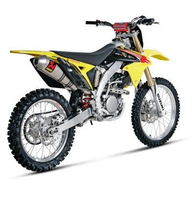 Marmitta Akrapovic Slip On Titanio non omologata per Suzuki RM-Z 250 Enduro 10-14 Marmitta Akrapovic Slip On Titanio non omologata per Suzuki RM-Z 250 Enduro 10-14