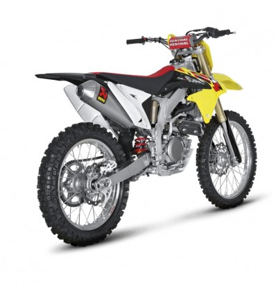 Marmitta Akrapovic Titanio linea Racing 112 DB non omologata per Suzuki RM-Z 450 08-16 Marmitta Akrapovic Titanio linea Racing 112 DB non omologata per Suzuki RM-Z 450 08-16