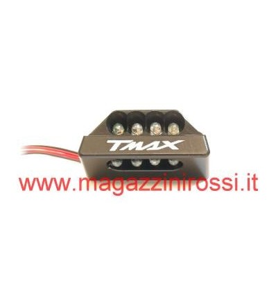 Mini luce a led bianchi con stop e logo Yamaha T-Max