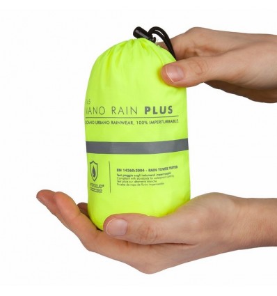 Giacca antipioggia Tucano Urbano Nano Rain Jacket Plus giallo fluo Giacca antipioggia Tucano Urbano Nano Rain Jacket Plus giallo fluo