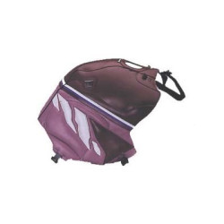 Copriserbatoio Bagster per Yamaha XTZ 750 Super Tenere in similpelle bordò, verde e grigio 92-97