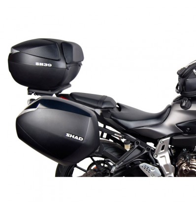 Portavaligie laterale Shad 3P per valigie SH36 su Yamaha MT-07 Tracer 13-16