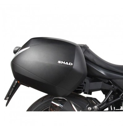 Portavaligie laterale Shad 3P per valigie SH36 su Suzuki SV 650 ABS 2016 Portavaligie laterale Shad 3P per valigie SH36 su Suzuki SV 650 ABS 2016