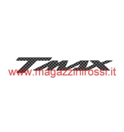Adesivo scritta T-Max resina 3D carbon look Adesivo scritta T-Max resina 3D carbon look