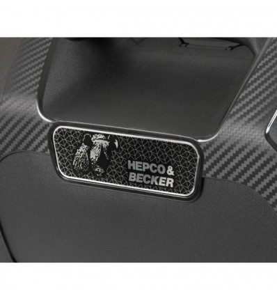 Valigie laterali Hepco & Becker Orbit 22 litri nere attacco C-Bow Valigie laterali Hepco & Becker Orbit 22 litri nere attacco C-Bow