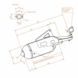 Marmitta Sito Plus per Piaggio Runner 2T, 125Skipper 2T 125-150... Marmitta Sito Plus per Piaggio Runner 2T, 125Skipper 2T 125-150...