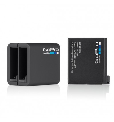 Carica batterie GoPro Dual Batery Charger per minicamere Hero4 Carica batterie GoPro Dual Batery Charger per minicamere Hero4
