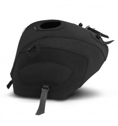 Copriserbatoio Bagster per Triumph Speed Triple 1050 05-10 in similpelle nero opaco