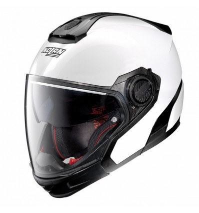 Casco Nolan N40-5 GT Special N-COM bianco metal Casco Nolan N40-5 GT Special N-COM bianco metal