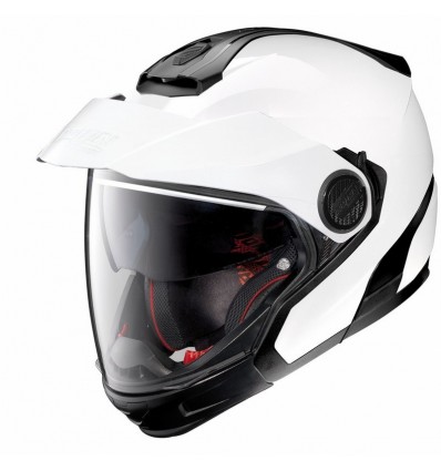 Casco Nolan N40-5 GT Classic N-COM metal white Casco Nolan N40-5 GT Classic N-COM metal white