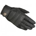 Guanti da moto Alpinestars Robinson in pelle nera Guanti da moto Alpinestars Robinson in pelle nera