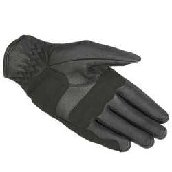 Guanti da moto Alpinestars Robinson in pelle nera Guanti da moto Alpinestars Robinson in pelle nera