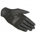Guanti da moto Alpinestars Robinson in pelle nera Guanti da moto Alpinestars Robinson in pelle nera