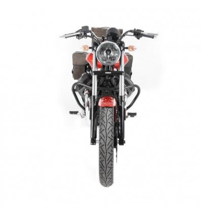 Paramotore nero Hepco & Becker per Moto Guzzi V9 Roamer dal 2016 Paramotore nero Hepco & Becker per Moto Guzzi V9 Roamer dal 2016