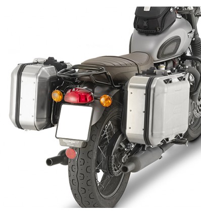 Portavaligie laterale Givi PL6410 per Triumph Bonneville T120
