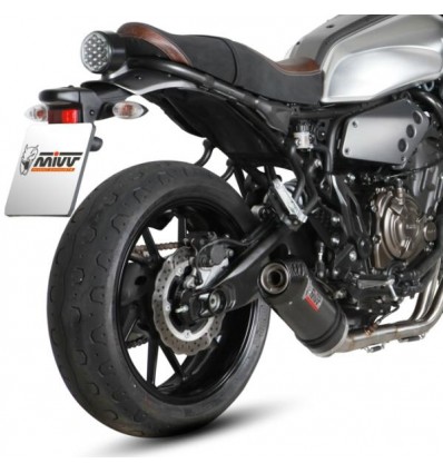 Terminale Mivv Oval carbonio per Yamaha XSR 700 Terminale Mivv Oval carbonio per Yamaha XSR 700