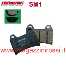 Pasticche freno Braking 904 mescola SM1 Yamaha T-Max 50
