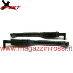 Leve freno X-Sport Yamaha T-Max 500 01-07 pieghevoli carbon