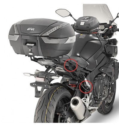 Portavaligie laterale a sgancio rapido Givi PLXR2129 Monokey V35 per Yamaha MT-10 Portavaligie laterale a sgancio rapido Givi PLXR2129 Monokey V35 per Yamaha MT-10