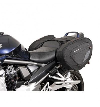 Borse laterali SW-Motech Blaze con telai specifici per Suzuki GSX 650F e GSF 1250 Bandit 07-09 Borse laterali SW-Motech Blaze con telai specifici per Suzuki GSX 650F e GSF 1250 Bandit 07-09