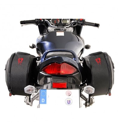 Borse laterali SW-Motech Blaze con telai specifici per Suzuki GSX 650F e GSF 1250 Bandit 07-09 Borse laterali SW-Motech Blaze con telai specifici per Suzuki GSX 650F e GSF 1250 Bandit 07-09