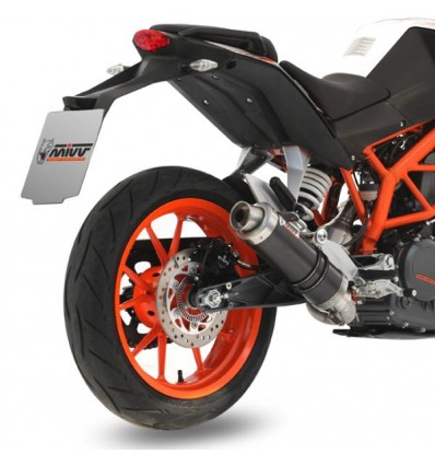 Marmitta Mivv GP Steel Black per KTM Duke 390 Marmitta Mivv GP Steel Black per KTM Duke 390